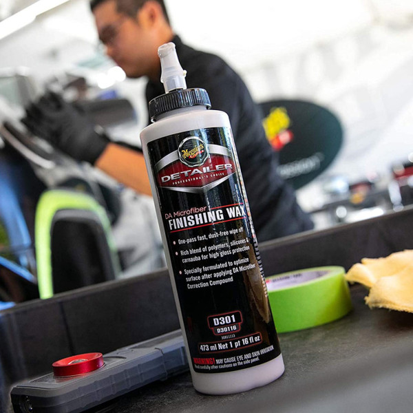 Финишный воск Meguiar's Detailer DA Microfiber Finishing Wax, 473 мл (D30116)