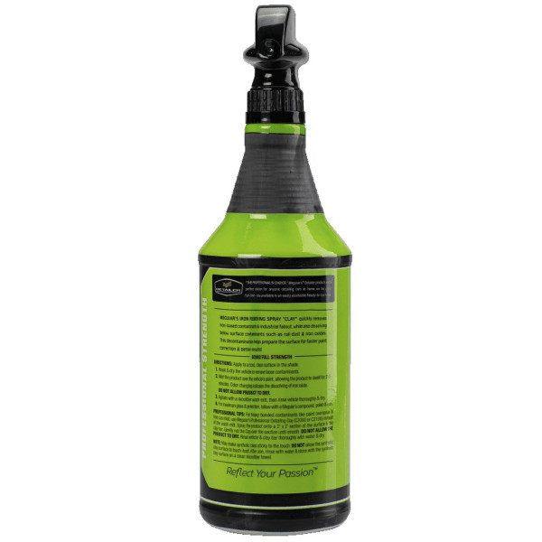 Очиститель кузова от металлических вкраплений Meguiar's Iron Removing Spray Clay, 945 мл (DRTU200232)