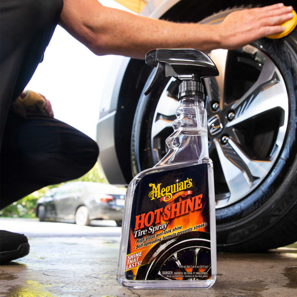Спрей по уходу за шинами Meguiar's Hot Shine Tire Spray, 709 мл (G12024)