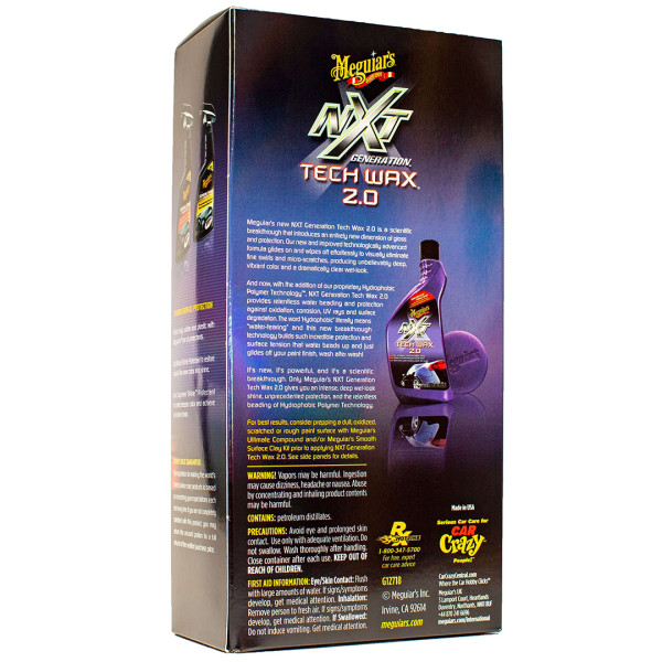 Синтетический жидкий воск Meguiar's NXT Generation Tech Wax 2.0, 532 мл (G12718)