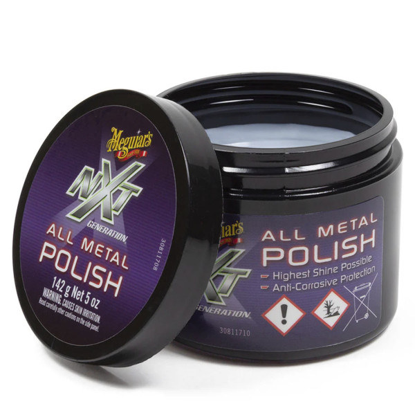 Очиститель-полироль для металла Meguiar's NXT Generation All Metal Polish, 148 мл (G13005)