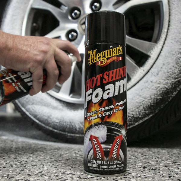 Пенный очиститель для шин Meguiar's Hot Shine Foam, 538 мл (G13919)