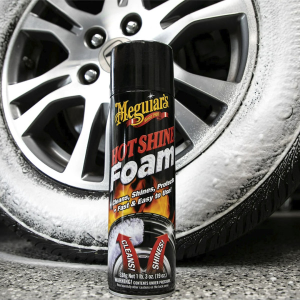 Пенный очиститель для шин Meguiar's Hot Shine Foam, 538 мл (G13919)