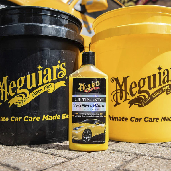 Автомобильный шампунь с воском Meguiar's Ultimate Wash & Wax, 473 мл (G17716EU)