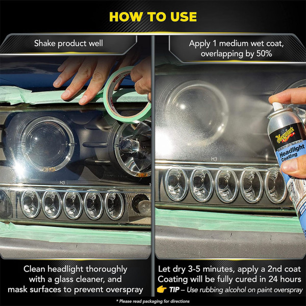Защитное покрытие для фар Meguiar's Keep Clear Headlight Coating, 120 мл (G17804EU)