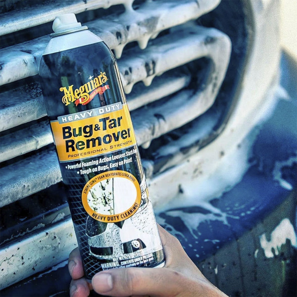 Пенный очиститель кузова от насекомых и смол Meguiar's Heavy Duty Bug & Tar Remover, 425 мл (G180515)