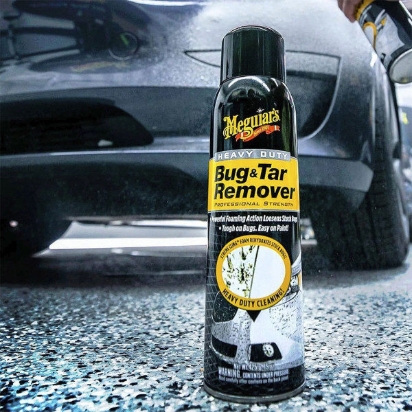 Пенный очиститель кузова от насекомых и смол Meguiar's Heavy Duty Bug & Tar Remover, 425 мл (G180515)