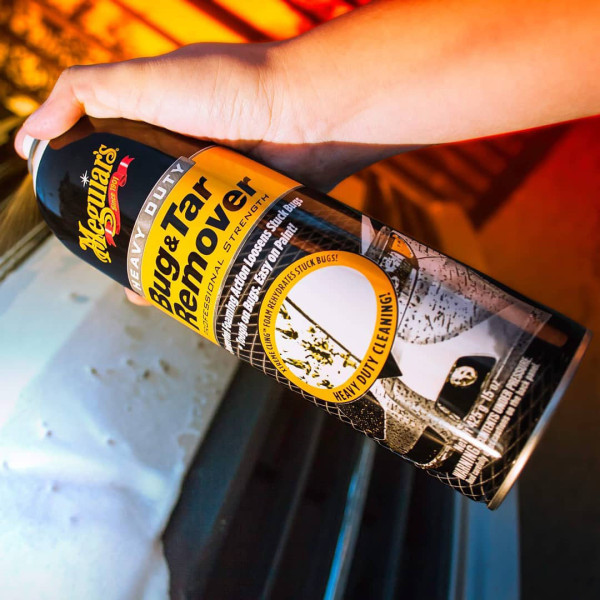 Пенный очиститель кузова от насекомых и смол Meguiar's Heavy Duty Bug & Tar Remover, 425 мл (G180515)