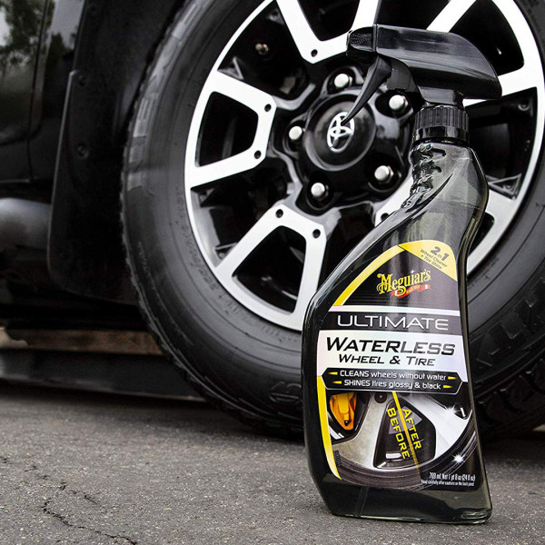 Сухая мойка для дисков и шин Meguiar's Ultimate Waterless Wheel & Tire, 709 мл (G190424)