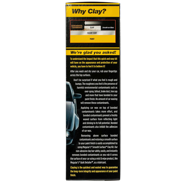 Набор для очистки кузова Meguiar's Smooth Surface Clay Kit (G191700)