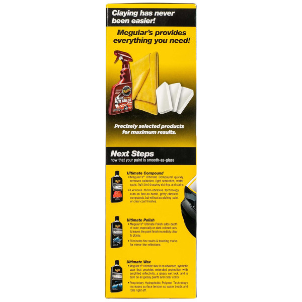Набор для очистки кузова Meguiar's Smooth Surface Clay Kit (G191700)