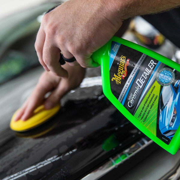 Набор для очистки кузова с эффектом керамики Meguiar's Hybrid Ceramic Quik Clay Kit, 768 мл (G200200)
