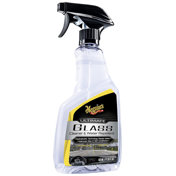Очиститель стекла с антидождём Meguiar's Ultimate Glass Cleaner & Water Repellent, 473 мл (G240416)