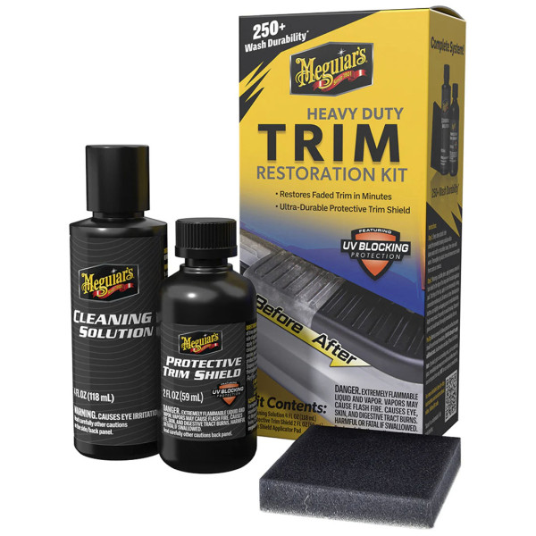 Набор для восстановления наружного пластика Meguiar's Heavy Duty Trim Restoration Kit (G250100)