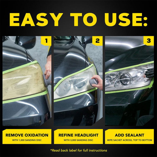 Набор для восстановления фар Meguiar's Ultimate Headlight Restoration Kit (G2990SRP)