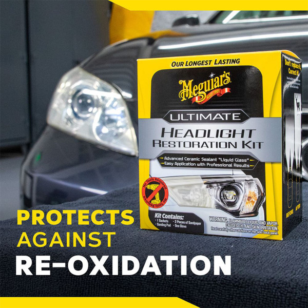 Набор для восстановления фар Meguiar's Ultimate Headlight Restoration Kit (G2990SRP)