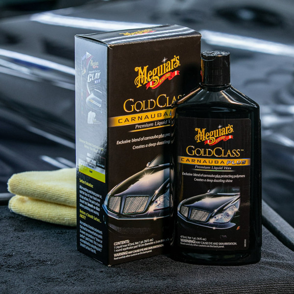 Карнауба жидкий воск Meguiar's Gold Class Carnauba Plus Liquid Wax, 473 мл (G7016)