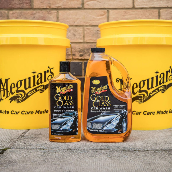 Автомобильный шампунь с кондиционером Meguiar's Gold Class Car Wash Shampoo Conditioner, 473 мл (G7116)