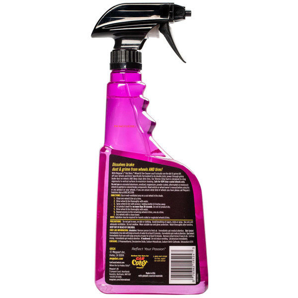 Очиститель для дисков и шин Meguiar's Hot Rims Wheel & Tire Cleaner, 709 мл (G9524)