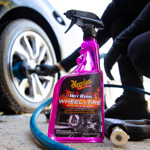 Очиститель для дисков и шин Meguiar's Hot Rims Wheel & Tire Cleaner, 709 мл (G9524)