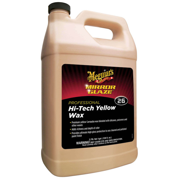 Натуральный желтый воск Meguiar's Professional Hi-Tech Yellow Wax, 3.78 л (M2601)
