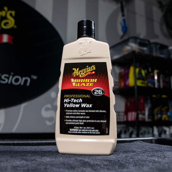 Натуральный желтый воск Meguiar's Professional Hi-Tech Yellow Wax, 473 мл (M2616)
