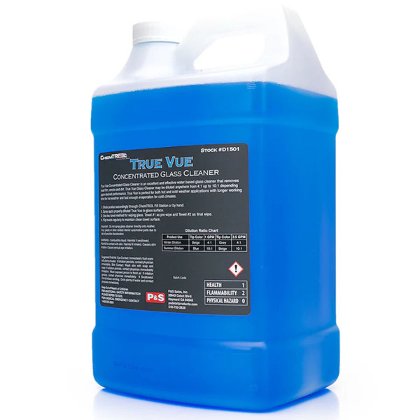 Очиститель стекол P&S True Vue Ready to Use Glass Cleaner, 3.79 л