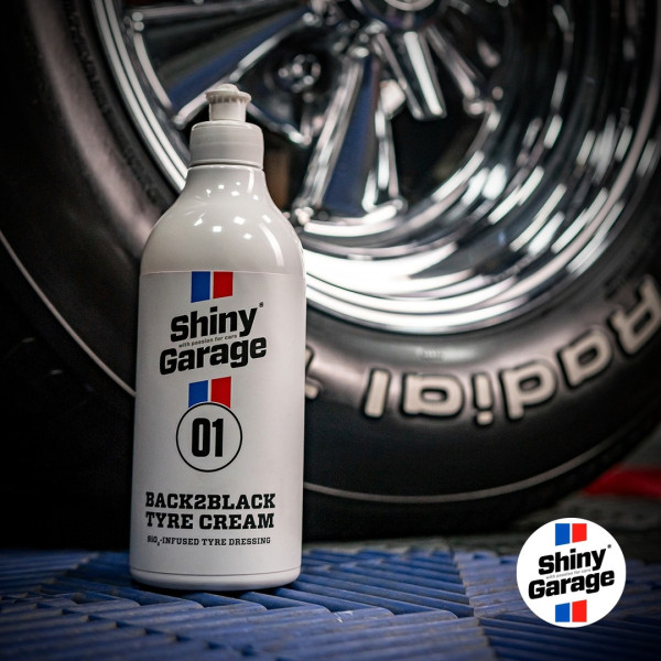 Средство для чернения резины с SiO2 (керамика) Shiny Garage Back2Black Polymer Tire Dressing, 500 мл