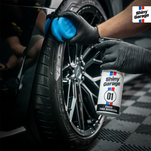 Средство для чернения резины Shiny Garage Coco Tire Booster, 250 мл