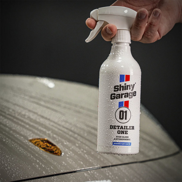 Квик-детейлер с эффектом гидрофоба и блеска Shiny Garage Detailer One, 500 мл