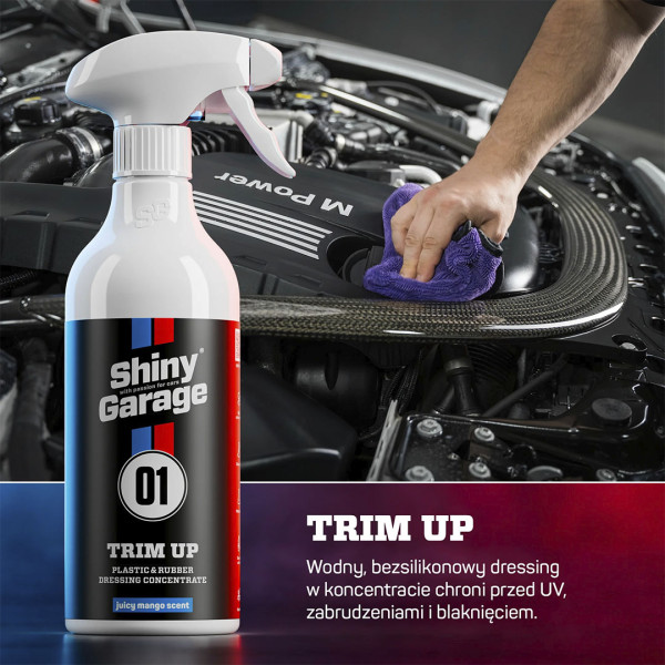 Консервант для резины и пластика Shiny Garage Trim Up, 5 л
