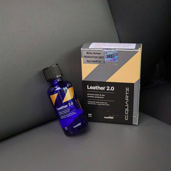 Кварцевое защитное покрытие для кожи CARPRO CQuartz Leather 2.0, 30 мл (11CQL)