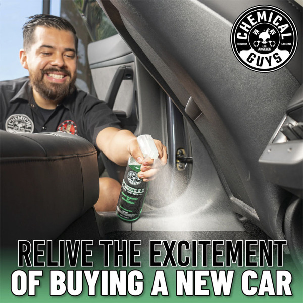 Ароматизатор и нейтрализатор запахов с ароматом нового авто Chemical Guys Extreme New Car Smell Air Freshener, 473 мл (AIR101_16)