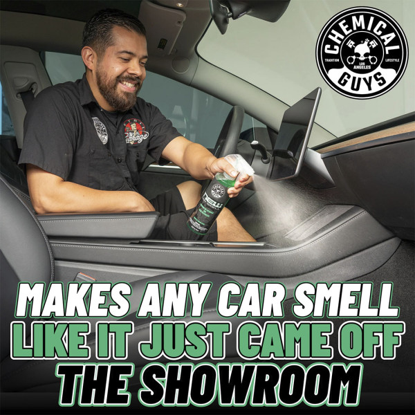 Ароматизатор и нейтрализатор запахов с ароматом нового авто Chemical Guys Extreme New Car Smell Air Freshener, 473 мл (AIR101_16)