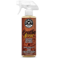 Ароматизатор и нейтрализатор запахов с ароматом новой кожи Chemical Guys Leather Scent Air Freshener, 473 мл (AIR102_16)