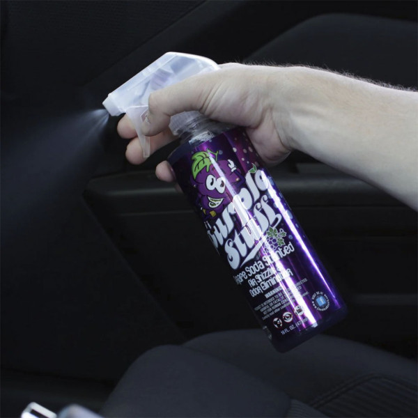 Автомобильный ароматизатор с ароматом винограда Chemical Guys Purple Stuff Grape Air Freshener, 473 мл (AIR222_16)