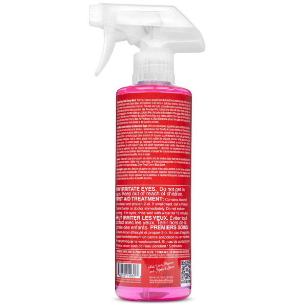 Ароматизатор и нейтрализатор запахов с ароматом вишни Chemical Guys Fresh Cherry Blast Air Freshener, 473 мл (AIR228_16)