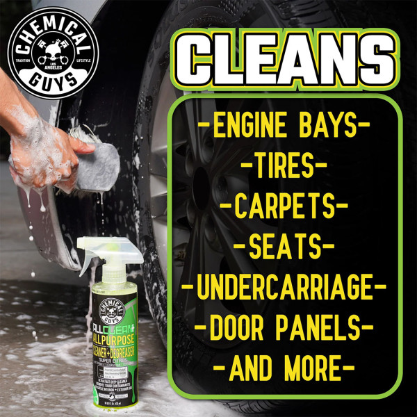 Универсальный очиститель-обезжириватель Chemical Guys All Clean+ All Purpose Cleaner & Degreaser, 3.87 л