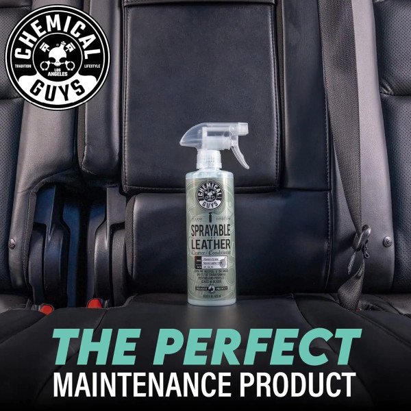 Очиститель-кондиционер для кожи Chemical Guys Sprayable Leather Cleaner & Conditioner in One, 473 мл