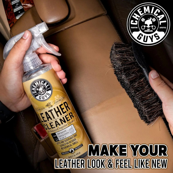 Очиститель для кожи Chemical Guys Leather Cleaner, 473 мл (SPI208_16)