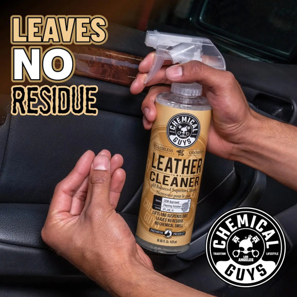 Очиститель для кожи Chemical Guys Leather Cleaner, 473 мл (SPI208_16)