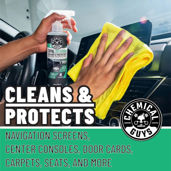 Средство для очистки и защиты салона авто Chemical Guys Total Interior Cleaner & Protectant, 473 мл (SPI234_16)