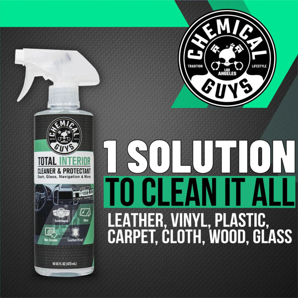 Средство для очистки и защиты салона авто Chemical Guys Total Interior Cleaner & Protectant, 473 мл (SPI234_16)