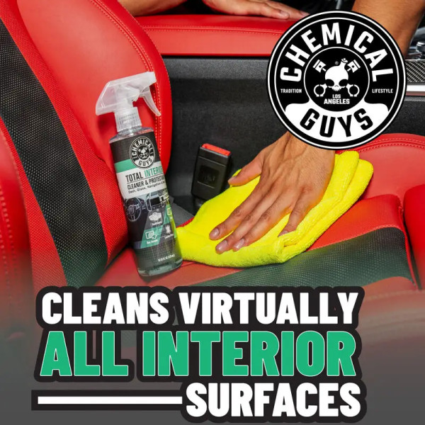 Средство для очистки и защиты салона авто Chemical Guys Total Interior Cleaner & Protectant, 473 мл (SPI234_16)