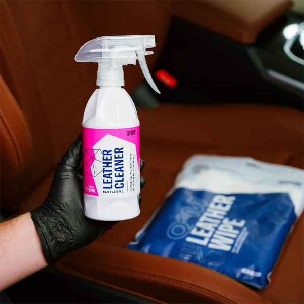 Очиститель кожи Gyeon Q²M LeatherCleaner Natural, 500 мл