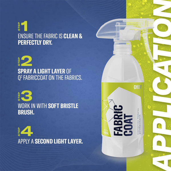 Кварцевое защитное покрытие для ткани Gyeon Q² FabricCoat, 400 мл (8809432671619)