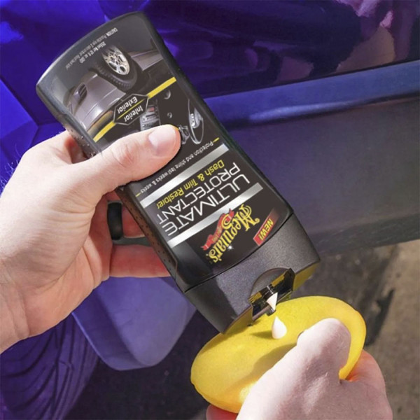 Средство для чернения пластика салона и кузова Meguiar's Ultimate Protectant Dash & Trim Restorer, 355 мл (G14512)