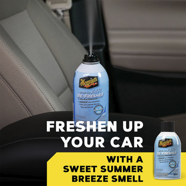 Освежитель воздуха с ароматом "Летний бриз" Meguiar's Air Re-Fresher Sweet Summer Breeze Scent, 59 мл (G16602)