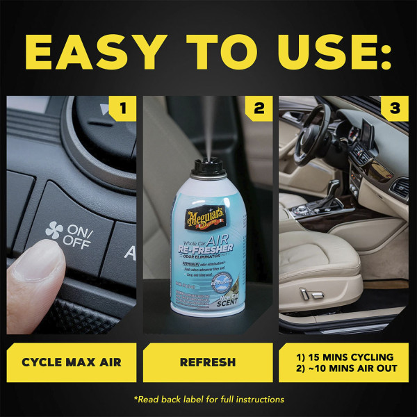 Освежитель воздуха с ароматом "Летний бриз" Meguiar's Air Re-Fresher Sweet Summer Breeze Scent, 59 мл (G16602)