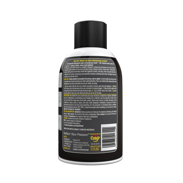 Освежитель воздуха "Черный хром" аромат Meguiar's Air Re-Fresher Black Chrome Scent, 59 мл (G181302)